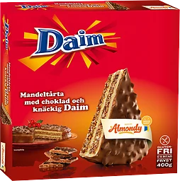 Mandeltårta Daim