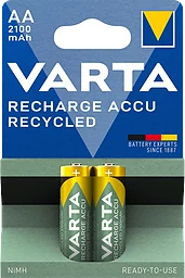 Batteri ReCharge AA 2100mAh 2-p