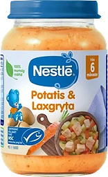 Barnmat Potatis & laxgryta MSC 6m 190g Nestle