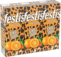 Festis Apelsin 3-pack Eko