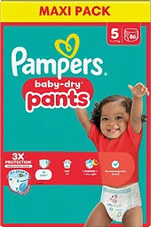 Byxblöjor Baby Dry Pants Strl 5 11-17kg Maxi