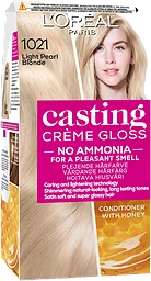 Hårtoning 1021 Light Pearl Blonde 1-p Casting Creme Gloss