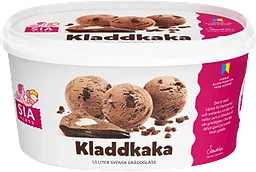 Gräddglass Kladdkaka 1,5l SIA Glass