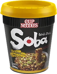 Nudlar i kopp Soba med Yakisobasås Klassisk 90g Nissin