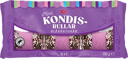 Kondisrullar Blåbärssmak 6-p 180g ICA