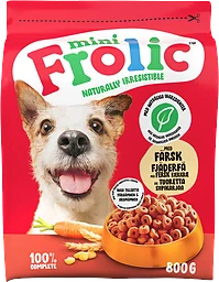 Hundmat Kyckling med färsk fjäderfä 800g Frolic