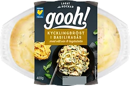 Färdigmat Kycklingbröst i Basilikasås 400g Gooh