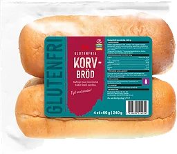 Korvbröd glutenfritt 240g ICA