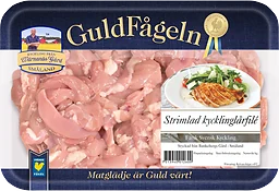 Kycklinglårfilé Färsk Strimlad 600g Guldfågeln