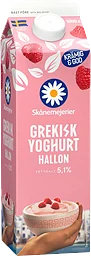 Grekisk Yoghurt Hallon 5.1% Skånemejerier