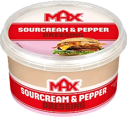 Dressing Sourcream och Pepper 220ml Max