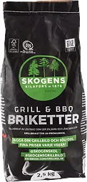 Grillbriketter 2,5kg Skogens Kilafors