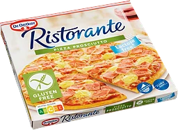 Pizza Ristorante prosciutto Glutenfri Fryst 345g Dr. Oetker