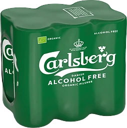 Öl Alkoholfri 0.5% Eko 6-Pack Sleek 33cl Carlsberg