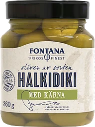 Oliver Gröna med kärnor 380g Fontana