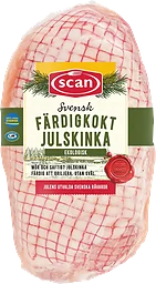 Julskinka Färsk Färdigkokt Ekologisk ca 2kg  Scan