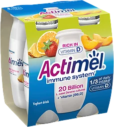 Drickyoghurt Multifrukt 4-p 400g Actimel