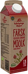 Standardmjölk 3% 1l KRAV Falköpings Mejeri