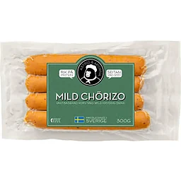 Chörizo mild seitan vegansk Astrid & Aporna