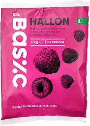 Hallon Fryst 1kg ICA Basic