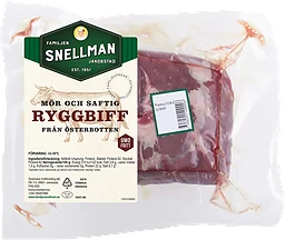 Ryggbiff I Bit ca 900g Familjen Snellman