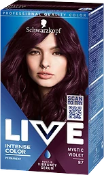 87 Mystic Violet Hårfärg 1-p Schwarzkopf LIVE XXL