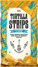 Tortillastrips Sourcreame & cheese 200g ICA