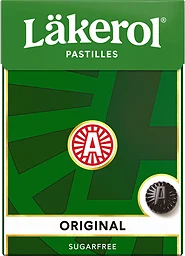 Halstabletter Original Sockerfri 75g Läkerol