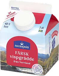 Vispgrädden Färska 40%