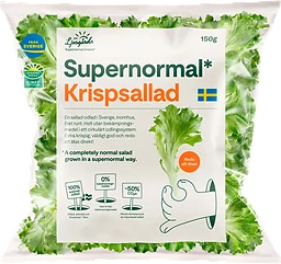 Supernormal Krispsallad 150g Supernormal Greens
