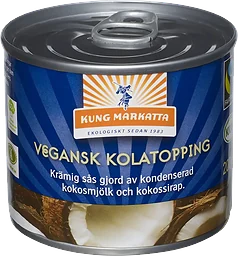 Kolatopping Vegansk 200ml Kung Markatta