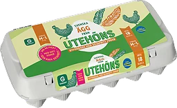 Ägg 18p Frigående Utomhus Medium/large