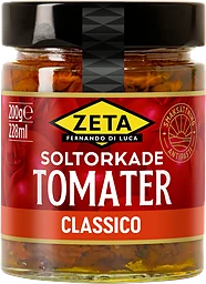 Soltorkade tomater 200g Zeta