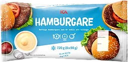 Hamburgare 8-p 720g ICA