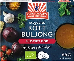 Köttbuljongtärning Ekologisk 6-p Kung Markatta