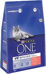 Kattmat Lax & ris 3kg Purina ONE