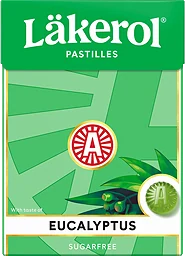 Halstabletter Eucalyptus Sockerfri 75g Läkerol