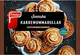 Kardemummabullar Fryst 12-p 420g Findus