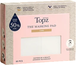 Bomullspads Premium The Masking Pad 80-p Topz