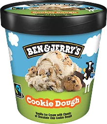 Glass Cookie dough 465ml Ben & Jerrys