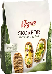 Skorpor Fullkorn 400g Pågen