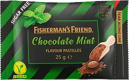 Pastiller Chocolate Mint Sockerfri 25g Fisherman's Friend
