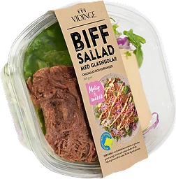 Biffsallad med Glasnudlar 360g Vidinge
