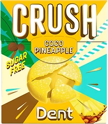 Pastillask Crush Coco Pineapple 25g Dent