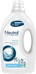 Tvättmedel Flytande White 1250ml Miljömärkt Neutral