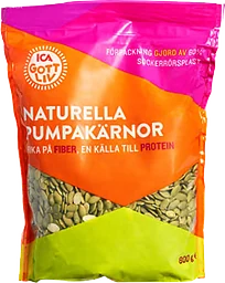 Pumpakärnor 800g ICA Gott Liv