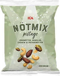 Nötmix med pistage 200g ICA