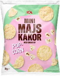 Minimajskakor popcorn 50g ICA