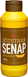 Senap Sötstark Mellangrov 500g ICA