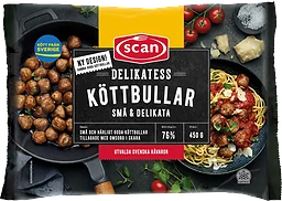 Delikatessköttbullar 450g Scan